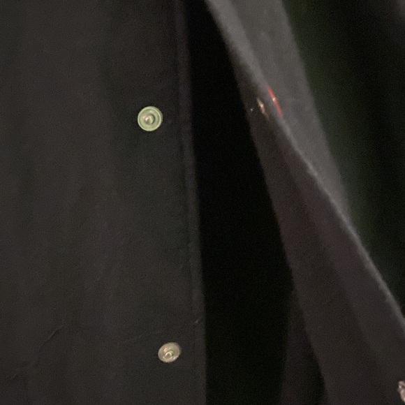 Marvel Mens Deadpool Red and Black Button Down Jacket Sweatshirt L - Picture 5 of 8